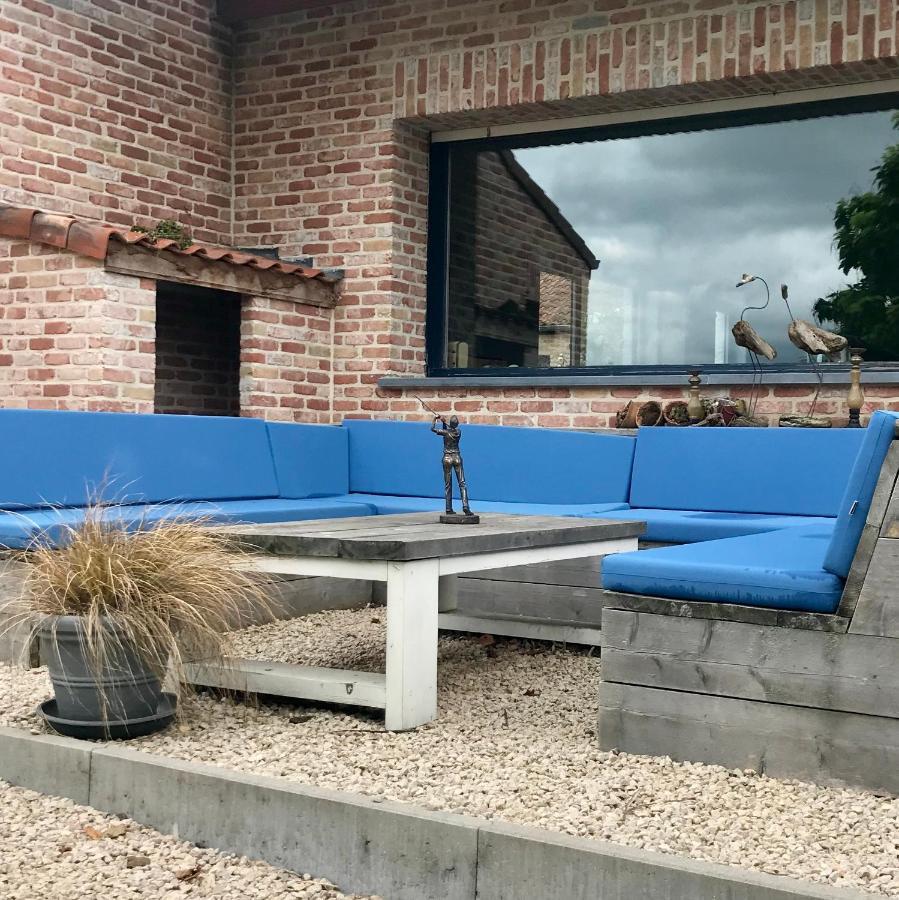 Een Prachtige En Luxueuze Vakantiewoning Dat Is Hof Leskensdaele Geraardsbergen Esterno foto